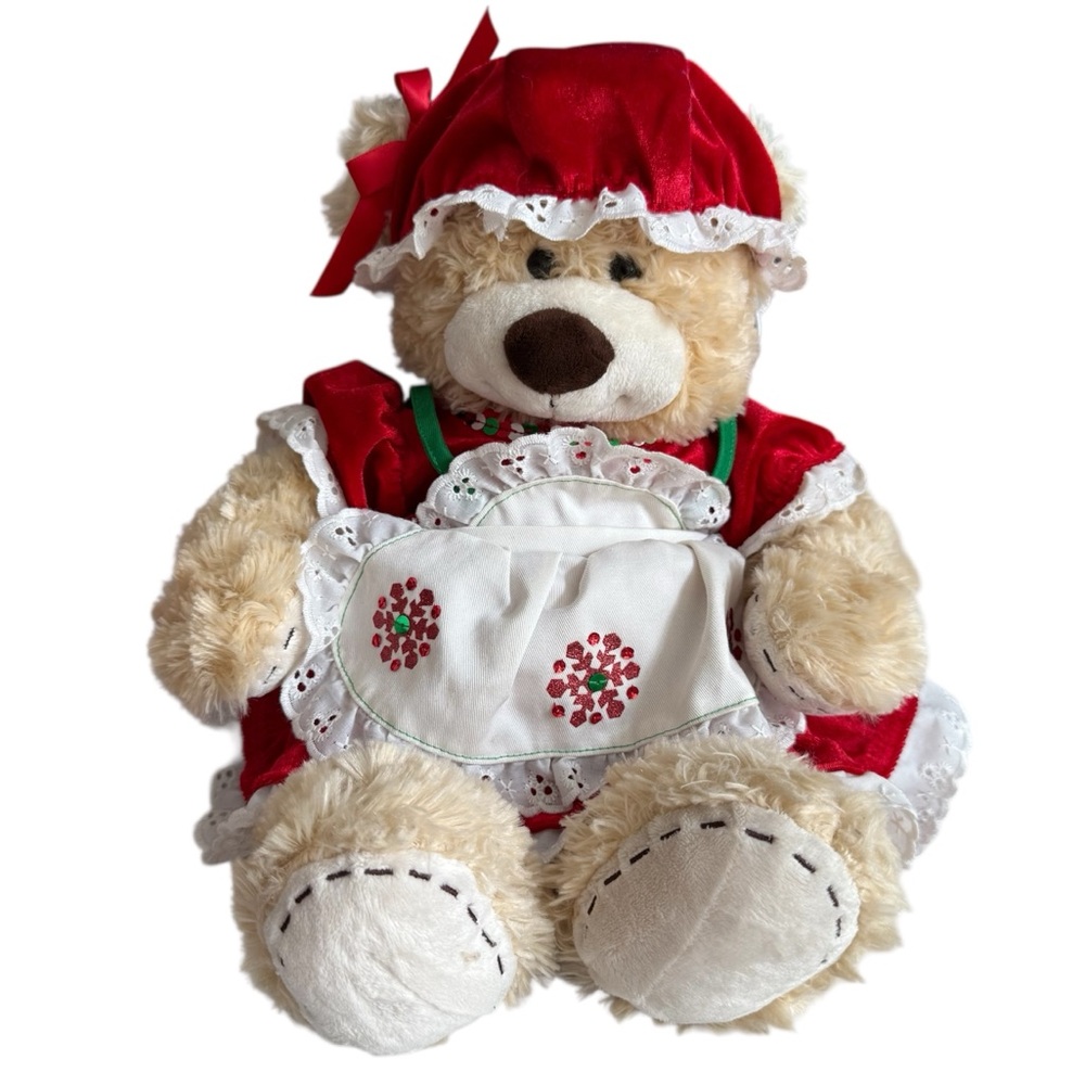 BUILD A BEAR with Christmas Outfit Plush Toy BAB